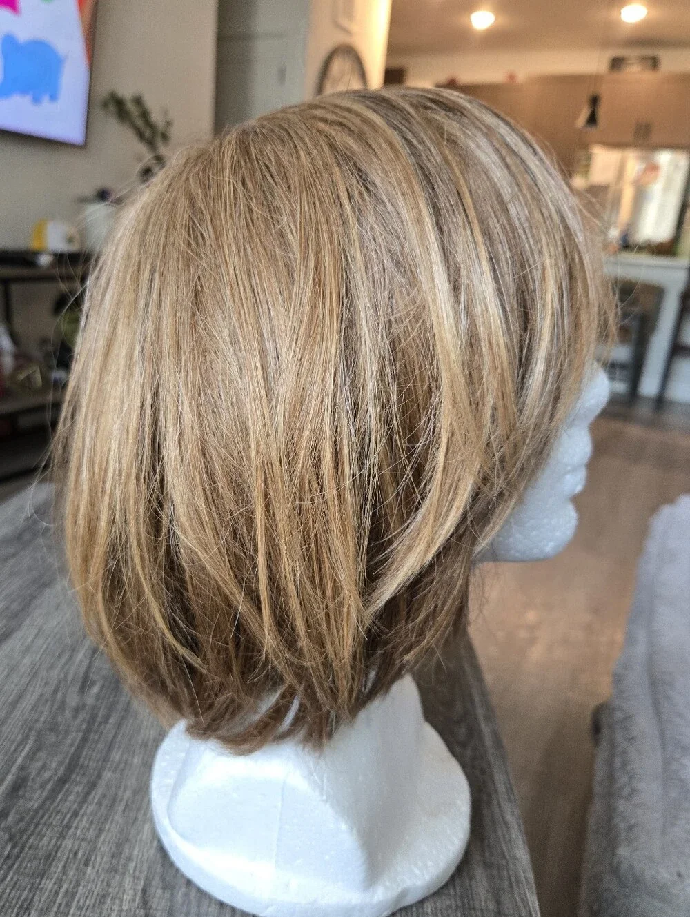 Tony Of Beverly Honey Blonde Lace Front Short Bob Wig